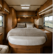 Chambre d'un camping-car