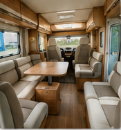 Intérieur de camping-car